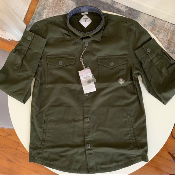 barbour shirt jacket
